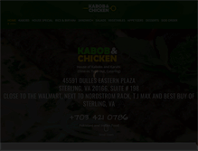 Tablet Screenshot of kabobandchicken.com